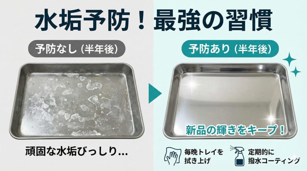 水垢をつかせないための最強の予防習慣